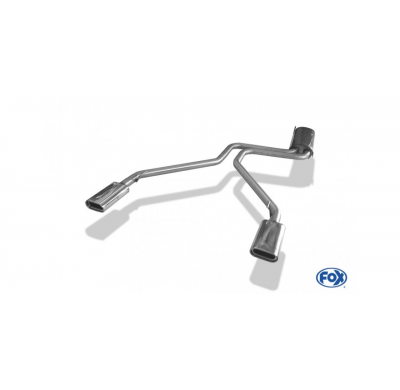 Escape FOX Mercedes Vito 638 escape final salida duplex - 135x80 53 duplex