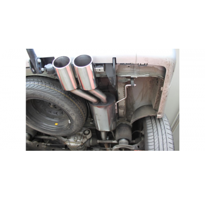 FOX Escape trasero - 2x115x85 tipo 32 Mercedes Vito / Viano - W639 - NO compacto