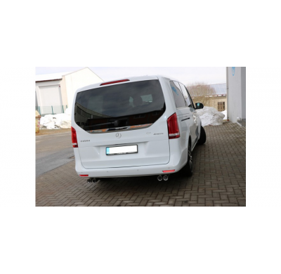 Escape FOX Mercedes Vito/ Viano - W639 Escape Final Duplex dch/izq - 2x76 11 dch/izq