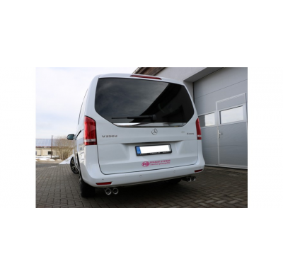 Escape FOX Mercedes Vito/ Viano - W639 Escape Final Duplex dch/izq - 2x76 11 dch/izq