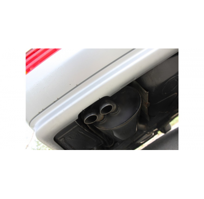 Escape trasero FOX Mercedes SL tipo R129 - 2x55 tipo 55