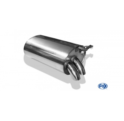 Escape trasero FOX Mercedes SL tipo R129 - 2x55 tipo 55