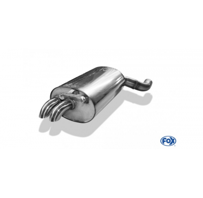 Escape trasero FOX Mercedes SL tipo R129 - 2x55 tipo 55