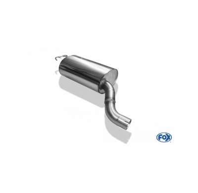 Escape trasero FOX Mercedes SL tipo R129 - 2x55 tipo 55