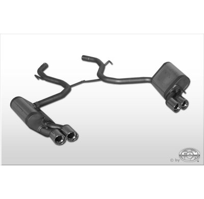 Escape FOX Mercedes SL 230 escape final duplex - 2x80 13 duplex