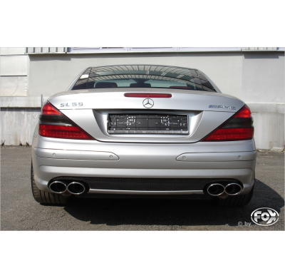 Escape FOX Mercedes SL55 R230 escape final duplex - 2x115x85 32 duplex