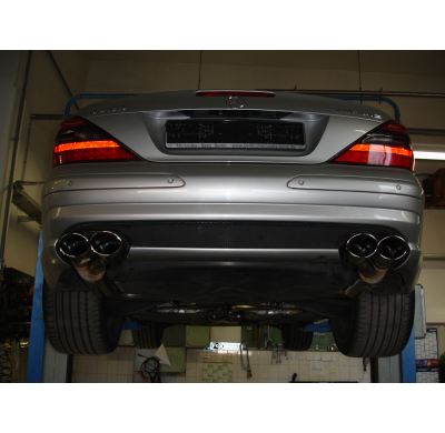 Escape FOX Mercedes SL55 R230 escape final duplex - 2x115x85 32 duplex