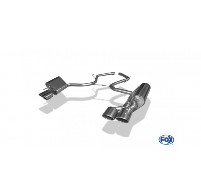 Escape FOX Mercedes SL 230 - Super Sound! escape final duplex - 2x115x85 32 duplex