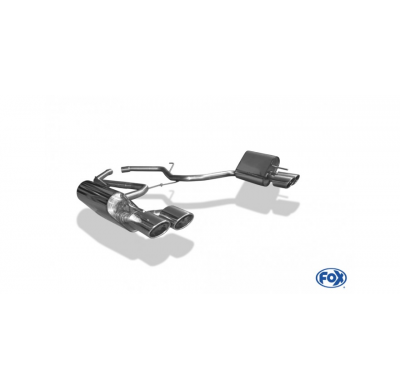 Escape FOX Mercedes SL 230 - Super Sound! escape final duplex - 2x115x85 32 duplex