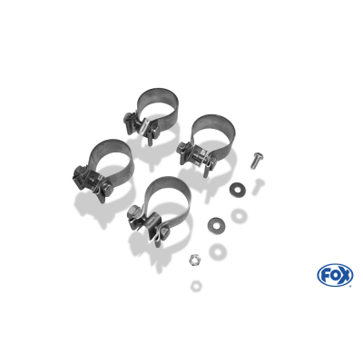 Escape FOX Mercedes SL 230 escape final duplex - 2x115x85 32 duplex