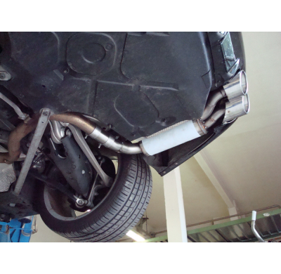 Escape FOX Mercedes SL 230 reestyling escape final duplex - 2x115x85 32 duplex