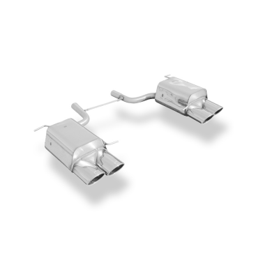 Escape FOX Mercedes SLK 171 - 4 cylinders escape final rechs/left - 2x115x85 32 duplex