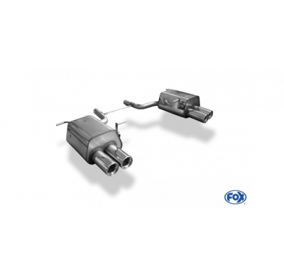 Escape FOX Mercedes SLK 172 escape final rechs/left - 2x80 13 duplex