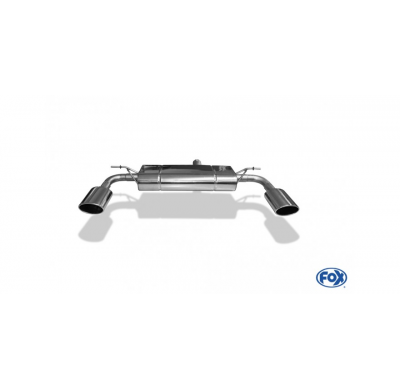 FOX Escape trasero salida cruzada derecha / izquierda - 140x90 tipo 32 Mercedes Clase B - 246 - 4-matic Año:Desde 2011 2,0l