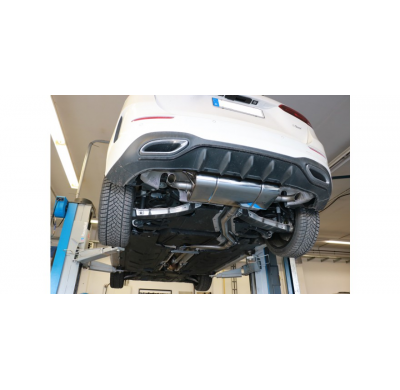 FOX Escape trasero salida cruzada derecha / izquierda Mercedes Clase B - 247 Año:Desde 2018 1,3l 100/120kW