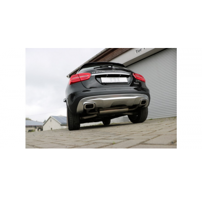 Escape FOX Mercedes GLA - X156 4-matic escape final duplex - 1x50mm duplex for the original tail pipes