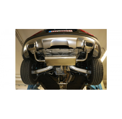 Escape FOX Mercedes GLA - X156 4-matic escape final duplex - 1x50mm duplex for the original tail pipes