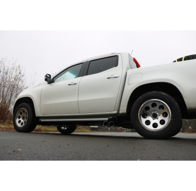 Escape FOX Mercedes X-Class 4-matic colas de escape laterales - 2x90 type 16 duplex