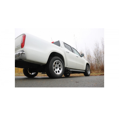Escape FOX Mercedes X-Class 4-matic colas de escape laterales - 2x90 type 16 duplex
