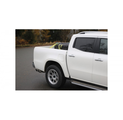 Escape FOX Mercedes X-Class 4-matic cola escape lateral derecha - 2x115x85 type 38 derecha