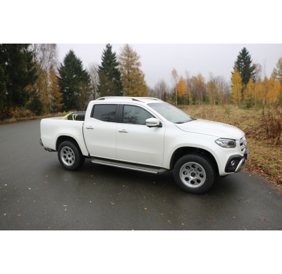 Escape FOX Mercedes X-Class 4-matic cola escape lateral derecha - 2x115x85 type 38 derecha