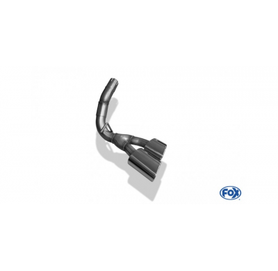 Escape FOX Mercedes X-Class 4-matic cola escape lateral derecha - 2x115x85 type 38 derecha