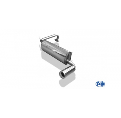 Escape FOX Mitsubishi Pajero Pinin H60W - 3-puertas escape final - 1x90 13