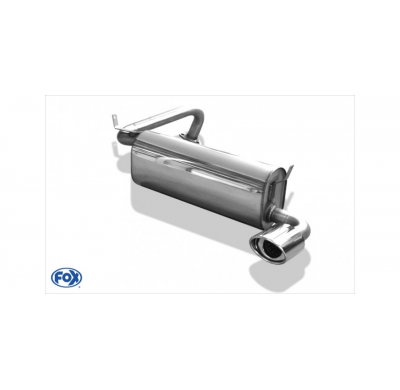 Escape FOX Mitsubishi Pajero Pinin H60W - 3-puertas escape final - 115x85 33