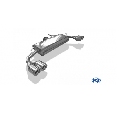 Escape FOX Mitsubishi Lancer CYO - notchback/ sportback escape final cross salida duplex - 2x90 17 duplex