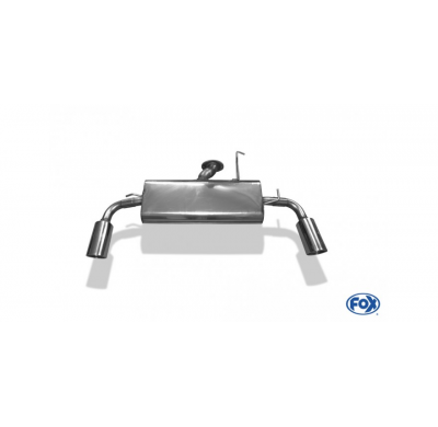 Escape FOX Mitsubishi Lancer CYO - notchback/ sportback escape final cross salida duplex - 1x100 17 duplex