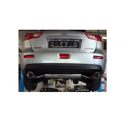 Escape FOX Mitsubishi Lancer CYO - notchback/ sportback escape final cross salida duplex - 1x100 17 duplex