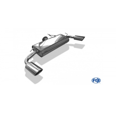 Escape FOX Mitsubishi Lancer CYO - notchback/ sportback escape final cross salida duplex - 115x85 32 duplex