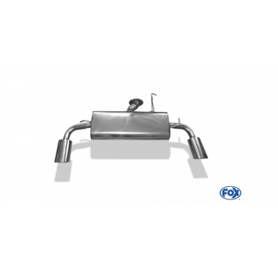 Escape FOX Mitsubishi Lancer CYO - notchback/ sportback escape final cross salida duplex - 115x85 32 duplex