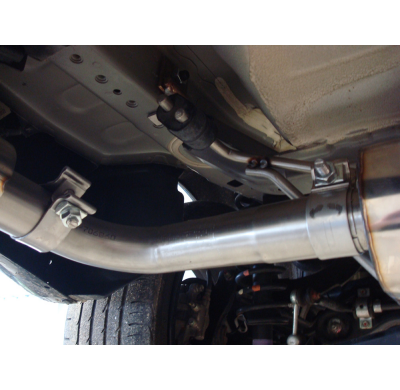 Escape FOX Mitsubushi Lancer CYO - notchback/ sportback escape final cross salida duplex - 1x100 17 duplex