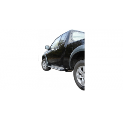 Escape FOX Mitsubishi L200 KAOT Fourcap 4-doors escape final sidepipe - 160x80 50 on drivers side