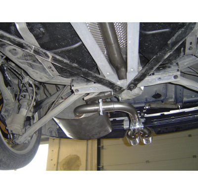 Escape FOX Mini Cooper Cabrio R52 escape final salida central - 2x76 13