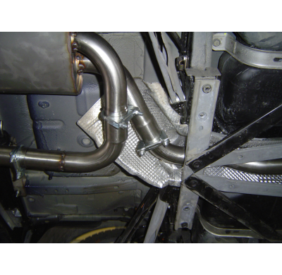 Escape FOX Mini Cooper Cabrio R52 escape final salida central - 2x76 13