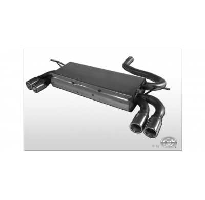 Escape FOX Mini One/ Cooper R50 escape final salida duplex - 2x76 13 duplex