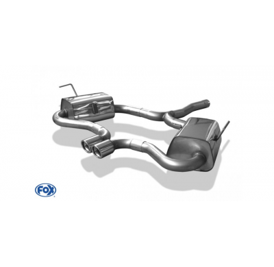 Escape FOX Mini Cooper S Cabrio R52 escape final duplex salida central - 2x76 10