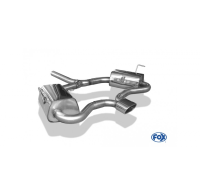 Escape FOX Mini Cooper S R53 escape final duplex salida central - 135x80 52