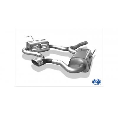 Escape FOX Mini Cooper S Cabrio R52 escape final duplex salida central - 135x80 53