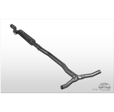 Escape FOX Mini Cooper Clubman R55 escape delantero