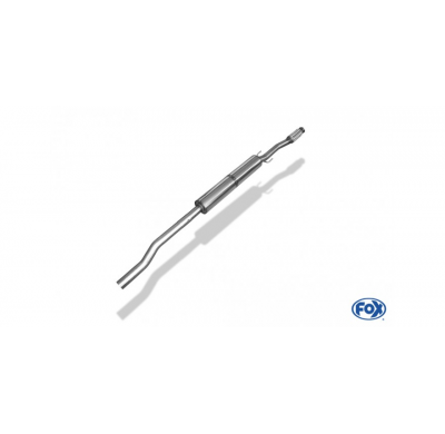 Escape FOX Mini One R57 - Cabrio - 1,6l 90kW escape delantero con flexible