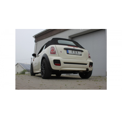 Escape FOX Mini One R57 - Cabrio escape final - 1x100 25