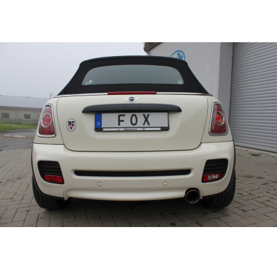 Escape FOX Mini One R57 - Cabrio escape final - 1x100 25
