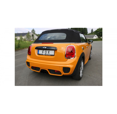 Escape FOX Mini Cooper S - F57 escape final central- 2x95x78 type 68 black