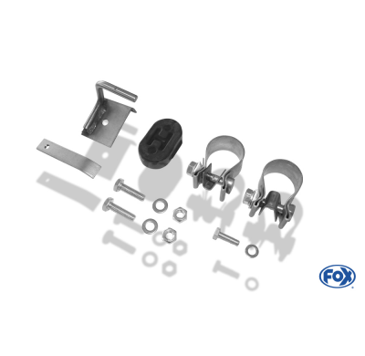 Escape FOX Nissan Micra K11 escape final salida duplex - 1x80 13 duplex