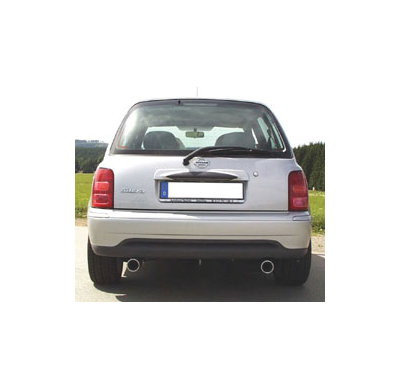 Escape FOX Nissan Micra K11 escape final salida duplex - 1x80 13 duplex