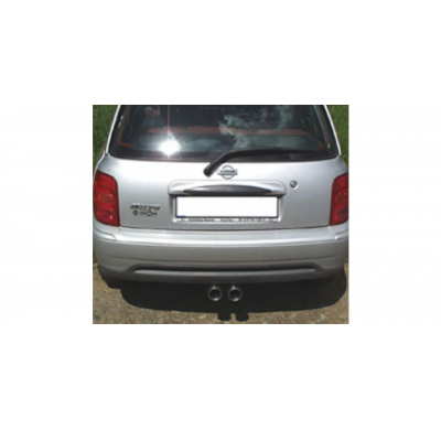 Escape FOX Nissan Micra K11 escape final salida central - 2x76 13