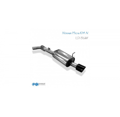 Nissan Micra K14 N Escape final - 1x90 tipo 25 revestido negro